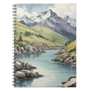 Mountain Stream Notebook Journal