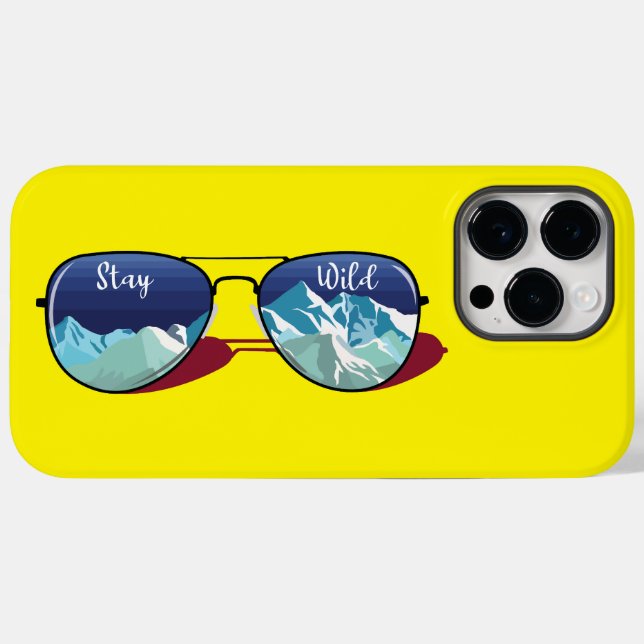 Mountain sun glasses Case-Mate iPhone case (Back (Horizontal))