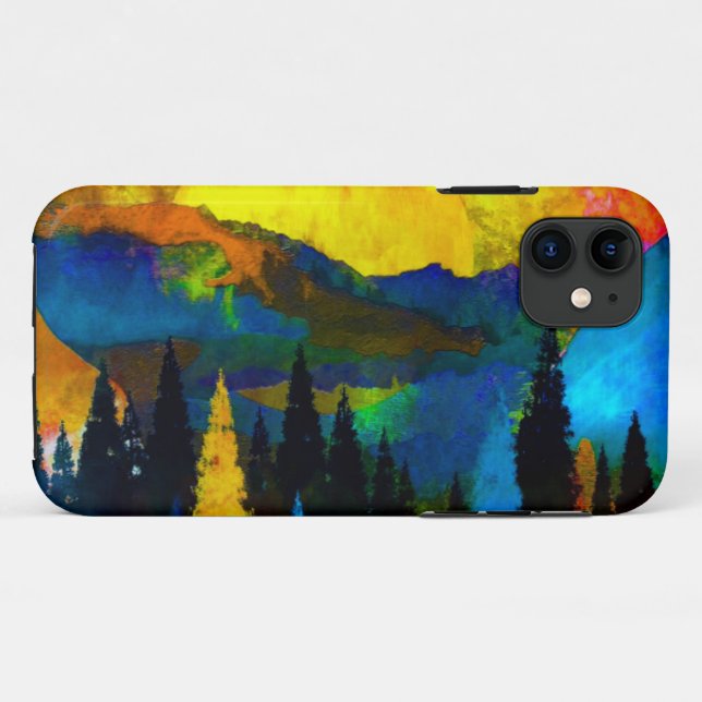 Mountain sunset Case-Mate iPhone case (Back (Horizontal))