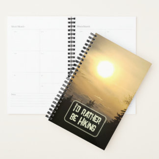 Mountain Sunset Planner