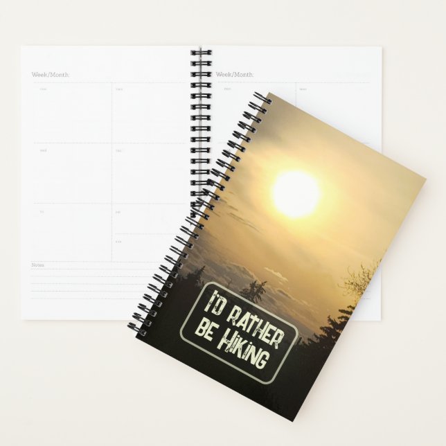 Mountain Sunset Planner (Display)
