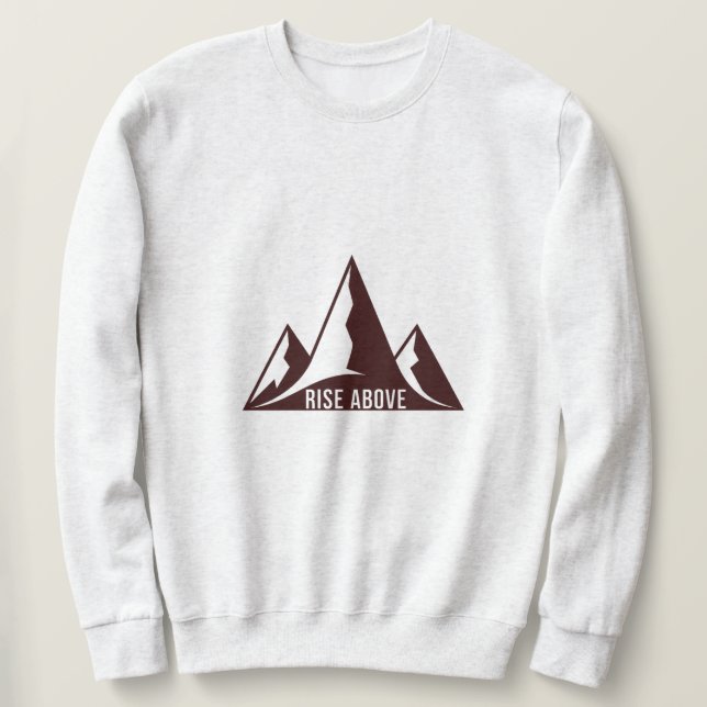 Mountain Sweatshirt – Adventure & Nature (Design Front)