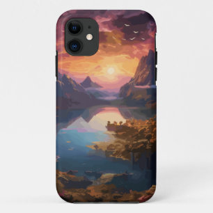 Mountain Symphony: A Harmonious Blend of Colors Case-Mate iPhone Case