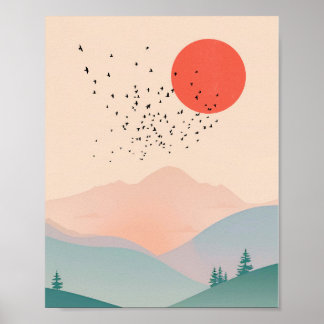 Mountain Time Poster