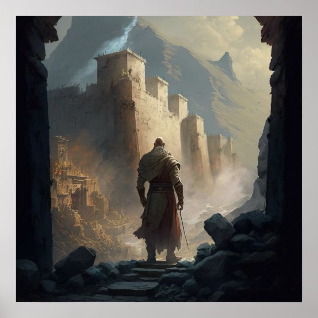 Mountain town siege poster (Front)