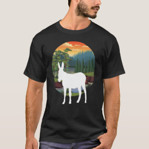 Mountain Trail Mule and Sunset T-Shirt
