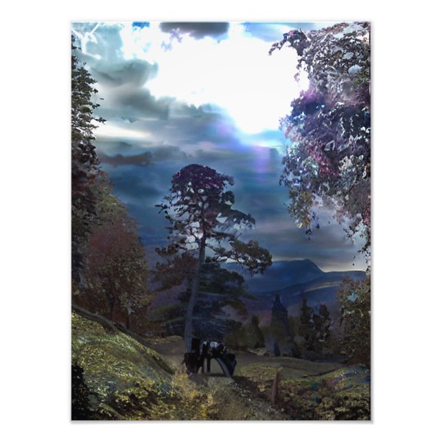 MOUNTAIN TRAIL PHOTO PRINT (Front)