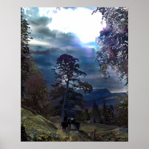 MOUNTAIN TRAIL POSTER