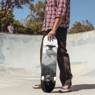 Mountain Tree Bliss #4 #cabin #decor #wall #art Skateboard