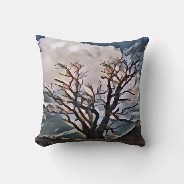 MOUNTAIN TREE    CUSHION (Front)