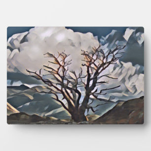 MOUNTAIN TREE    PLAQUE