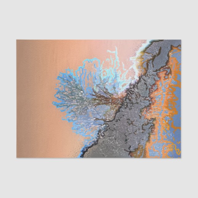 MOUNTAIN TREES TISSUE PAPER (Front)