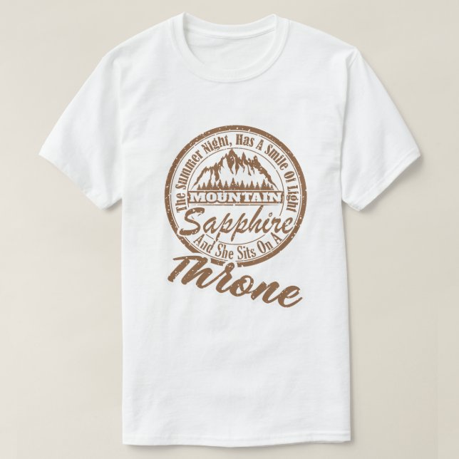 mountain typography t shirt design vector illustra (Design Front)