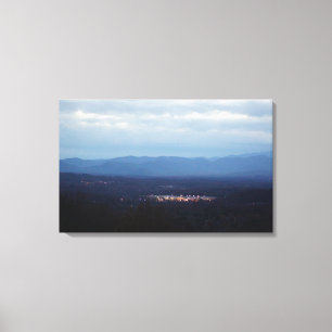 Mountain Valley Canvas Print