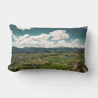 Mountain Valley Serenity - Large Pillow