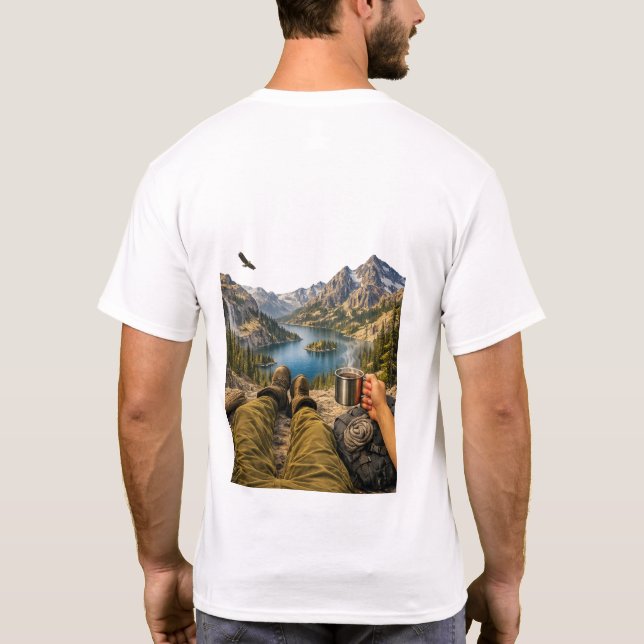 Mountain Vibes Only T-Shirt (Back)
