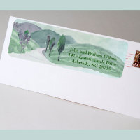 Mountain View as Return Address Labels