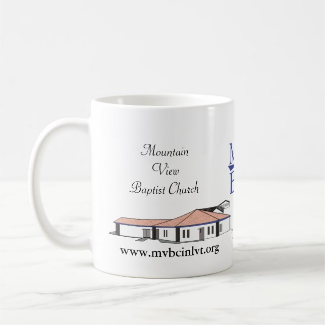 Mountain View Coffee Mug (Left)