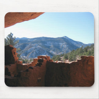 Mountain View from Cliff Dwellings Mouse Pad