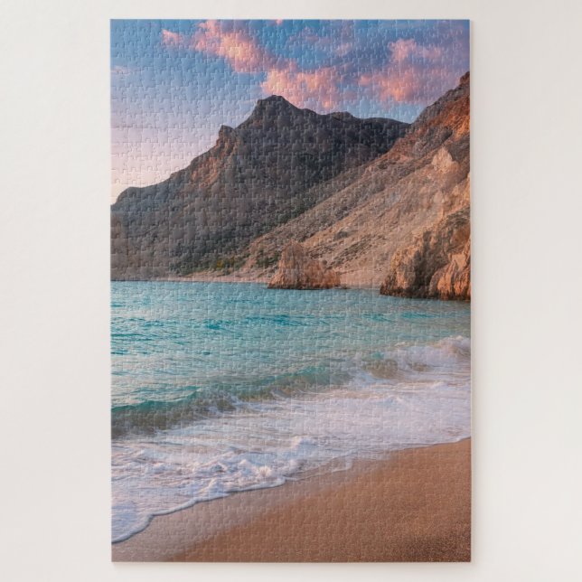 Mountain View Jigsaw Puzzle | Scenic Nature Challe (Vertical)