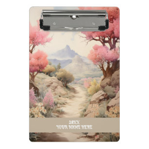Mountain view landscape mini clipboard