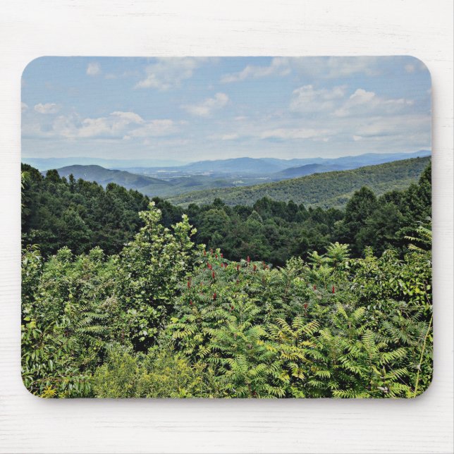 Mountain View - Shenandoah National Park Mouse Pad (Front)