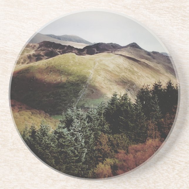 MOUNTAIN VIEWS OF WALES COASTER (Front)