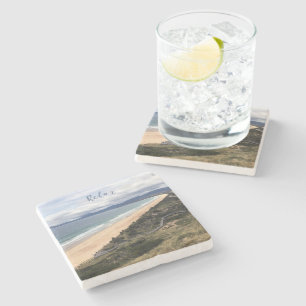 Mountain views Relax Stone Coaster