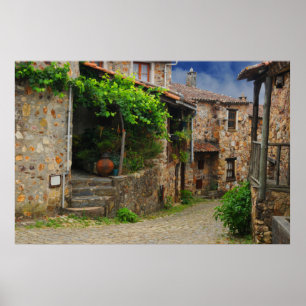 Mountain Village, Casal de São Simåo Portugal Poster