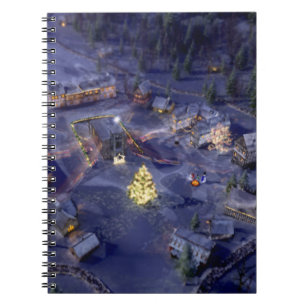 Mountain Village Christmas Notebook