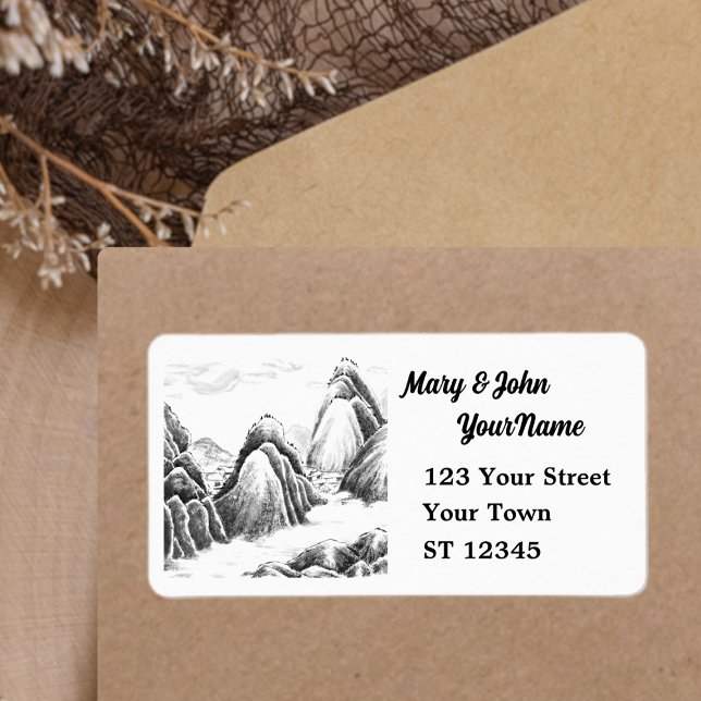 Mountain Village - Ink Label (Creator Uploaded)
