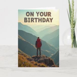 Mountain Vista Birthday Card