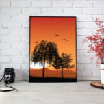 Mountain Wall Art, Mountains Paintings Canvas Print<br><div class="desc">The muted colours and minimalist design make this print the perfect addition to any modern,  boho,  or mid-century inspired decor. Printed on high-quality canvas or poster paper,  this print is sure to make a statement in any room.</div>