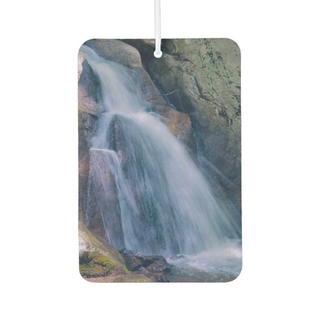Mountain Waterfall Car Air Freshener (Front)