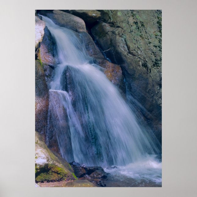 Mountain Waterfall Poster (Front)