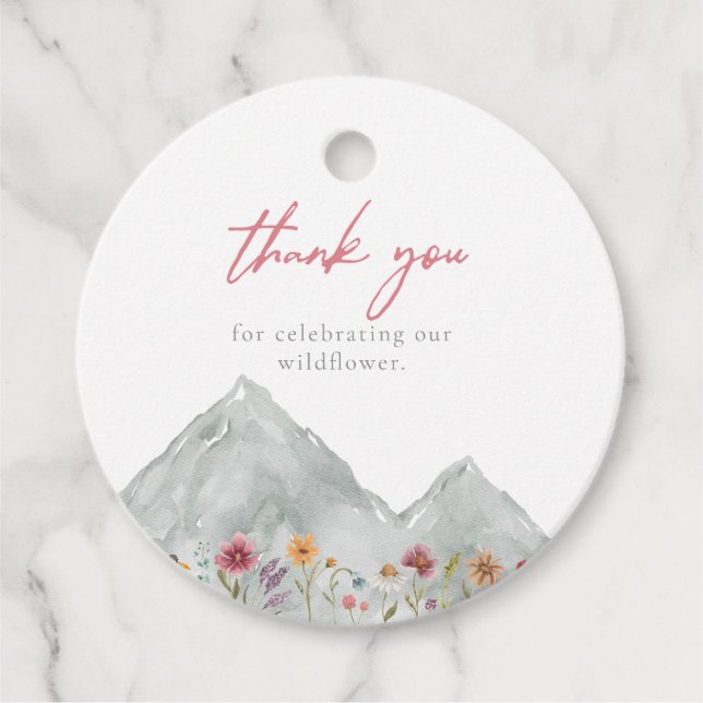 Mountain Wildflower Tag (Front)