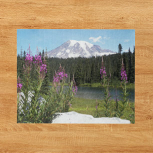 Mountain Wildflowers Photo Jigsaw Puzzle