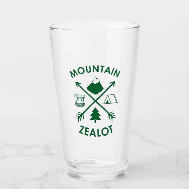 Mountain Zealot Glass (Front)