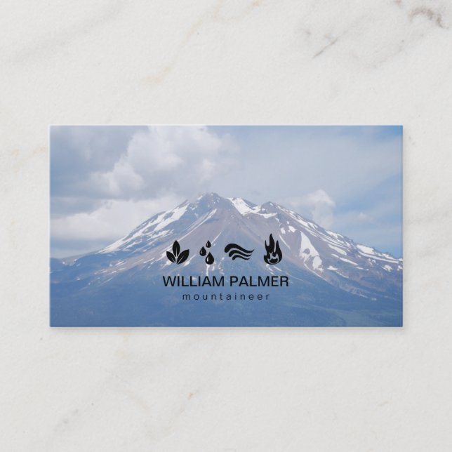 Mountaineer Business Card (Front)