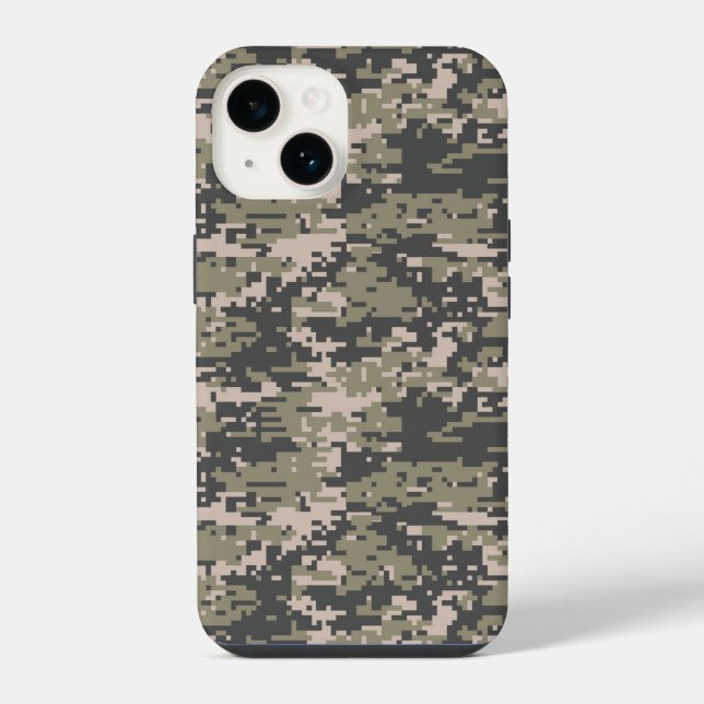 Mountaineer Camo Pattern iPhone Case (Back)