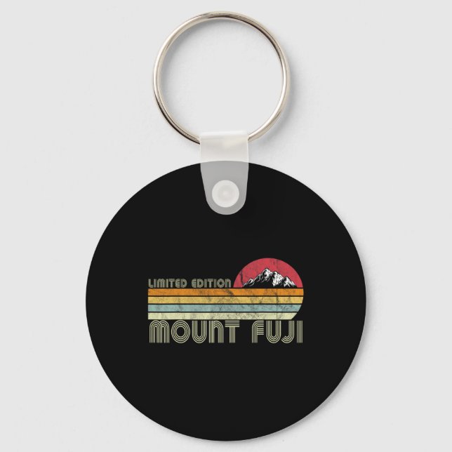 Mountaineering Mountain Climbing Mount Fuji Campin Key Ring (Front)