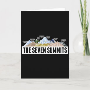 Mountaineering - Seven Summits - Climbing Boulderi Card