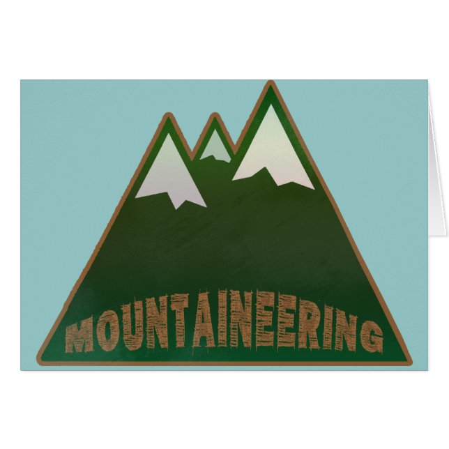 mountaineers, mountain style (Front Horizontal)