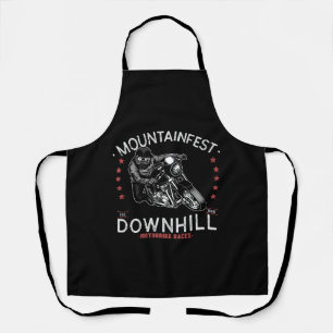 Mountainfest Downhill Motorbike Race Graphic Motor Apron