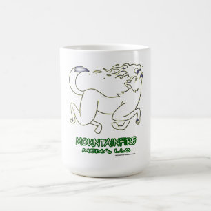 MountainFire Coyote Design #2 on a Coffee Mug