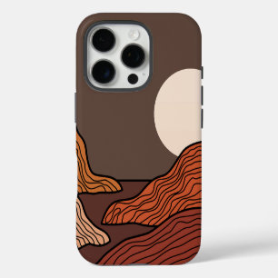 Mountainous Boho Abstract iPhone / iPad case