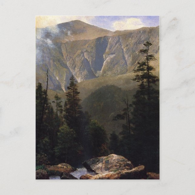 Mountainous Landscape Postcard (Front)