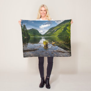 Mountains   Adirondack High Peaks, New York Fleece Blanket