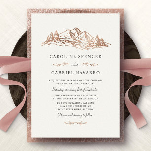 Mountains Adventure Wedding