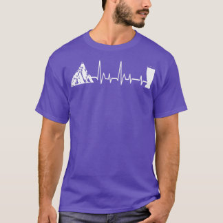 Mountains and beer Bergteigen mountain sports mou T-Shirt